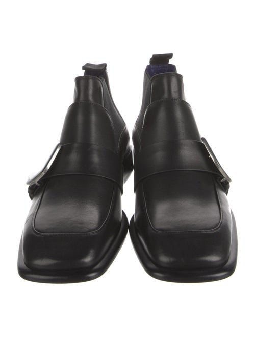 Burberry Leather Chelsea Boots