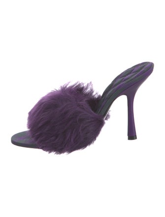 Burberry Leather Slides