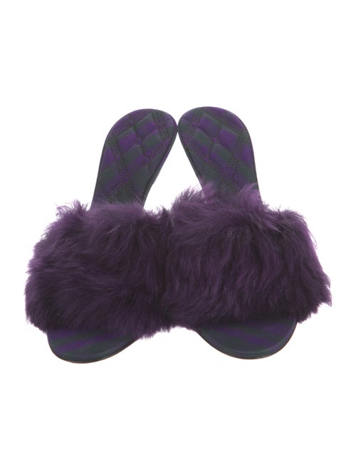 Burberry Leather Slides