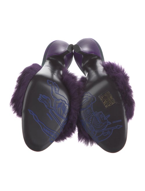 Burberry Leather Slides