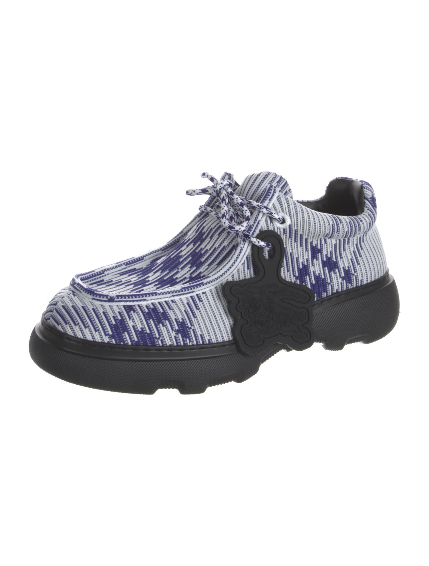 Burberry Plaid Print Lace-Up Boots w/ Tags