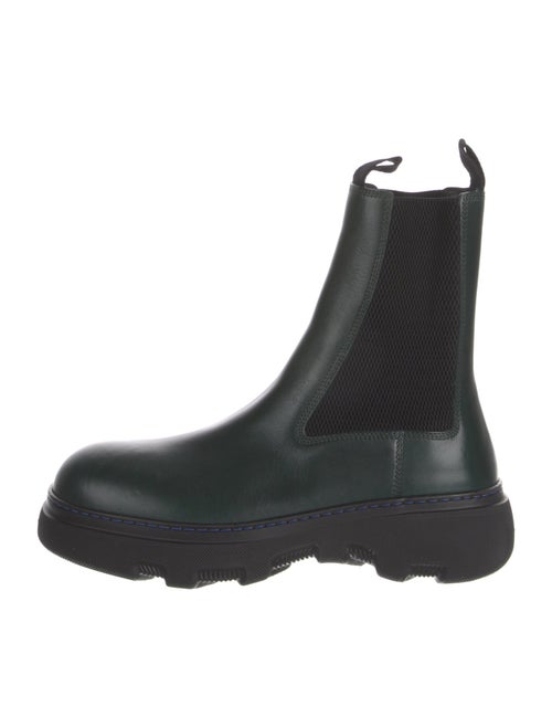 Burberry Leather Chelsea Boots