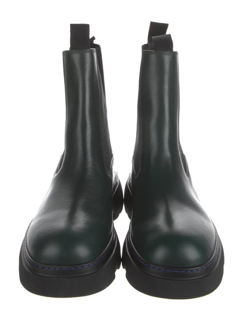 Burberry Leather Chelsea Boots