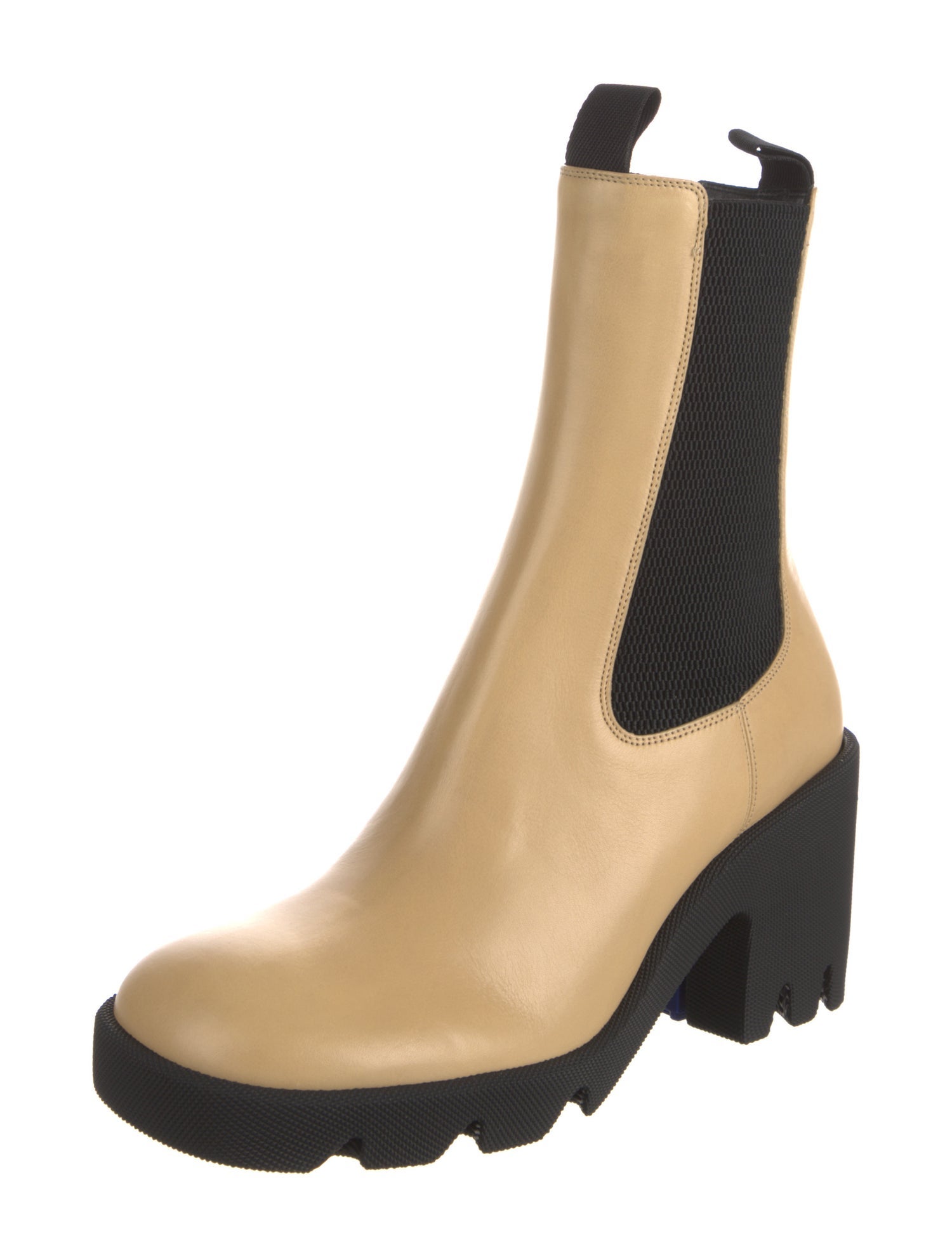 Burberry Leather Chelsea Boots w/ Tags