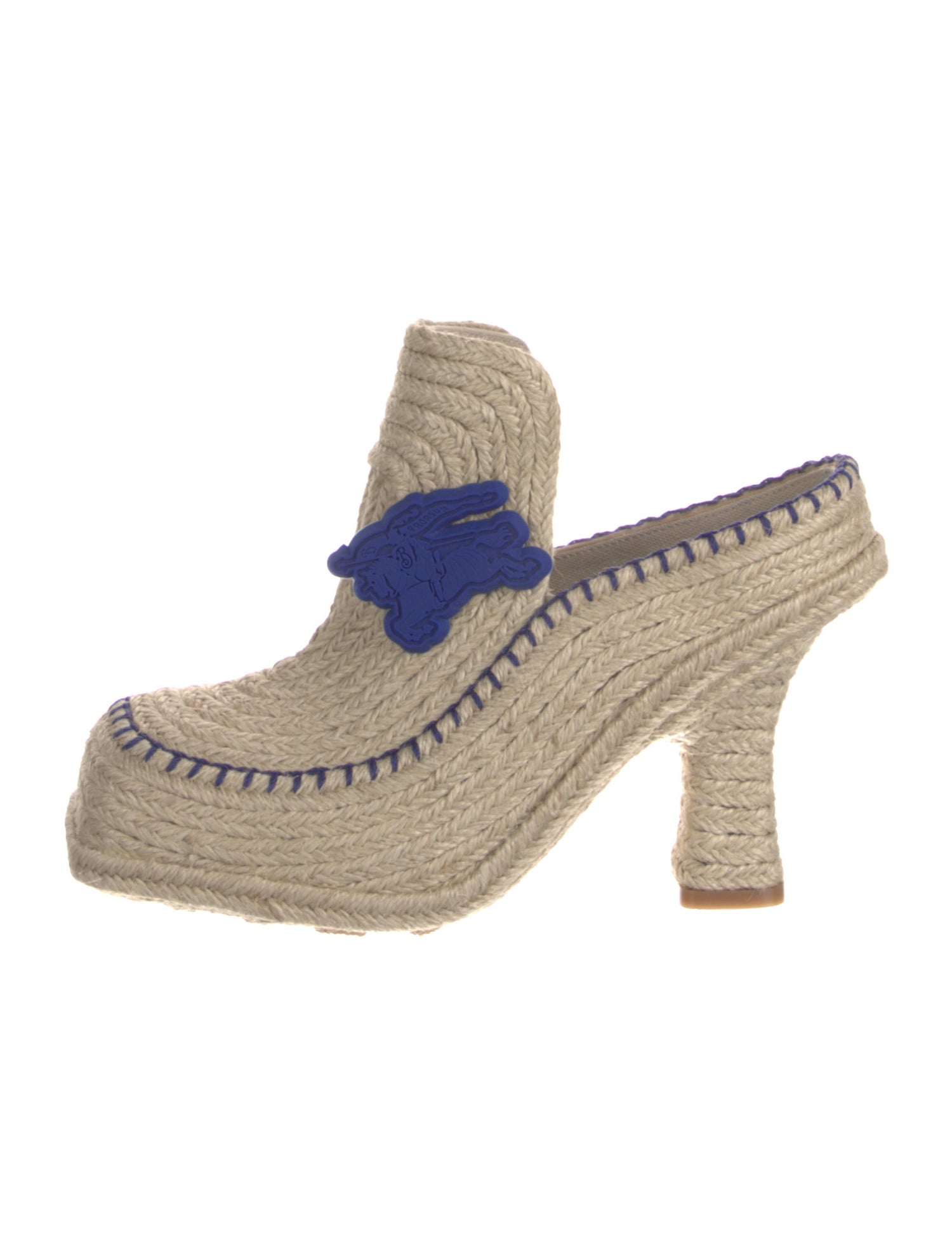 Burberry Jute Mules w/ Tags