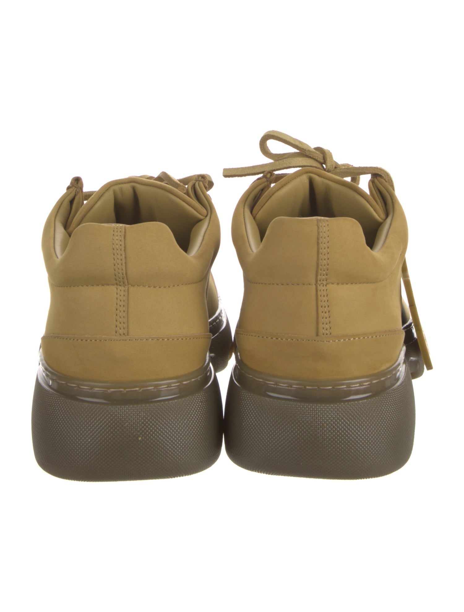 Burberry Suede Lace-Up Boots w/ Tags