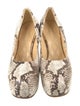 Burberry Snakeskin Animal Print Pumps
