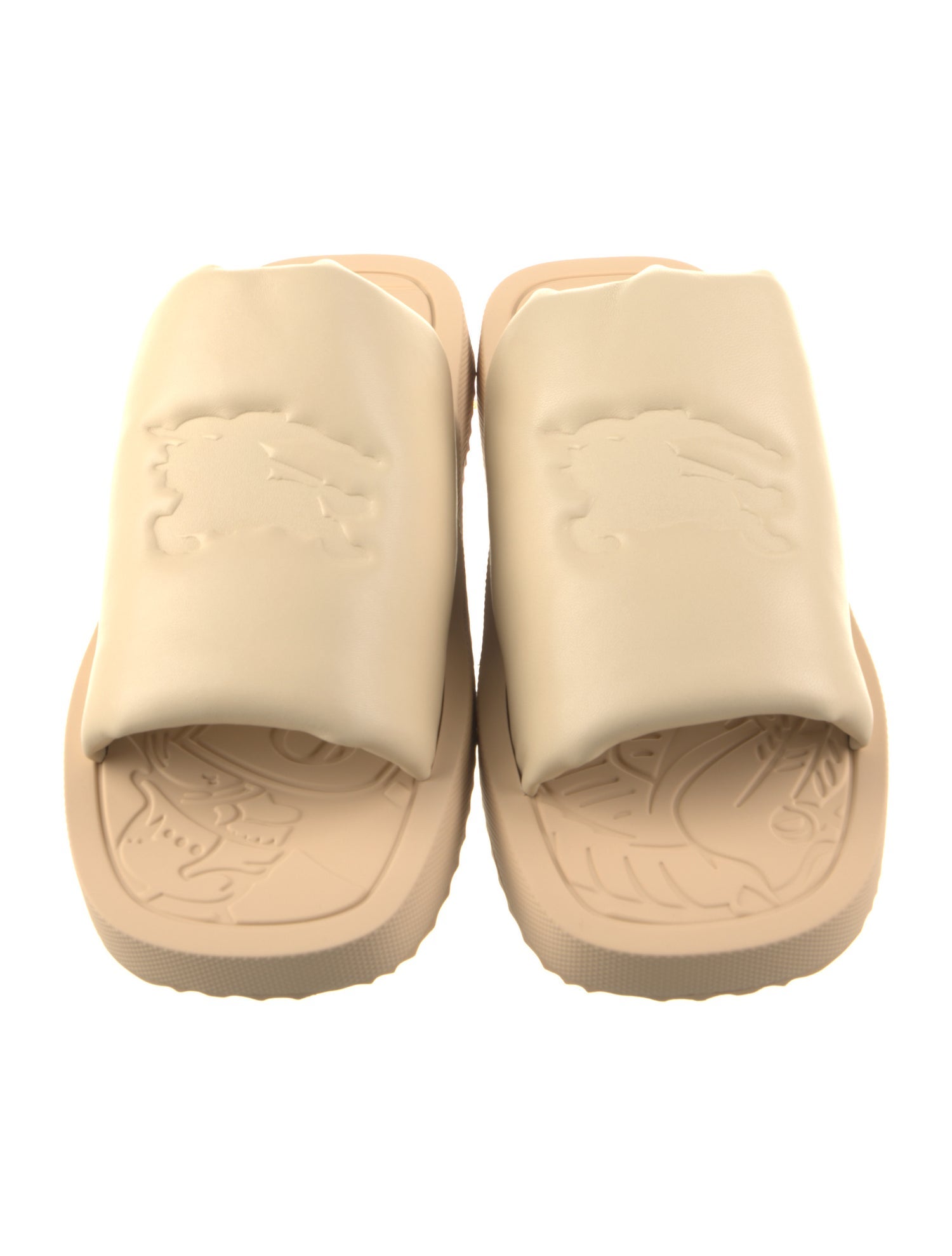 Burberry Leather Slides