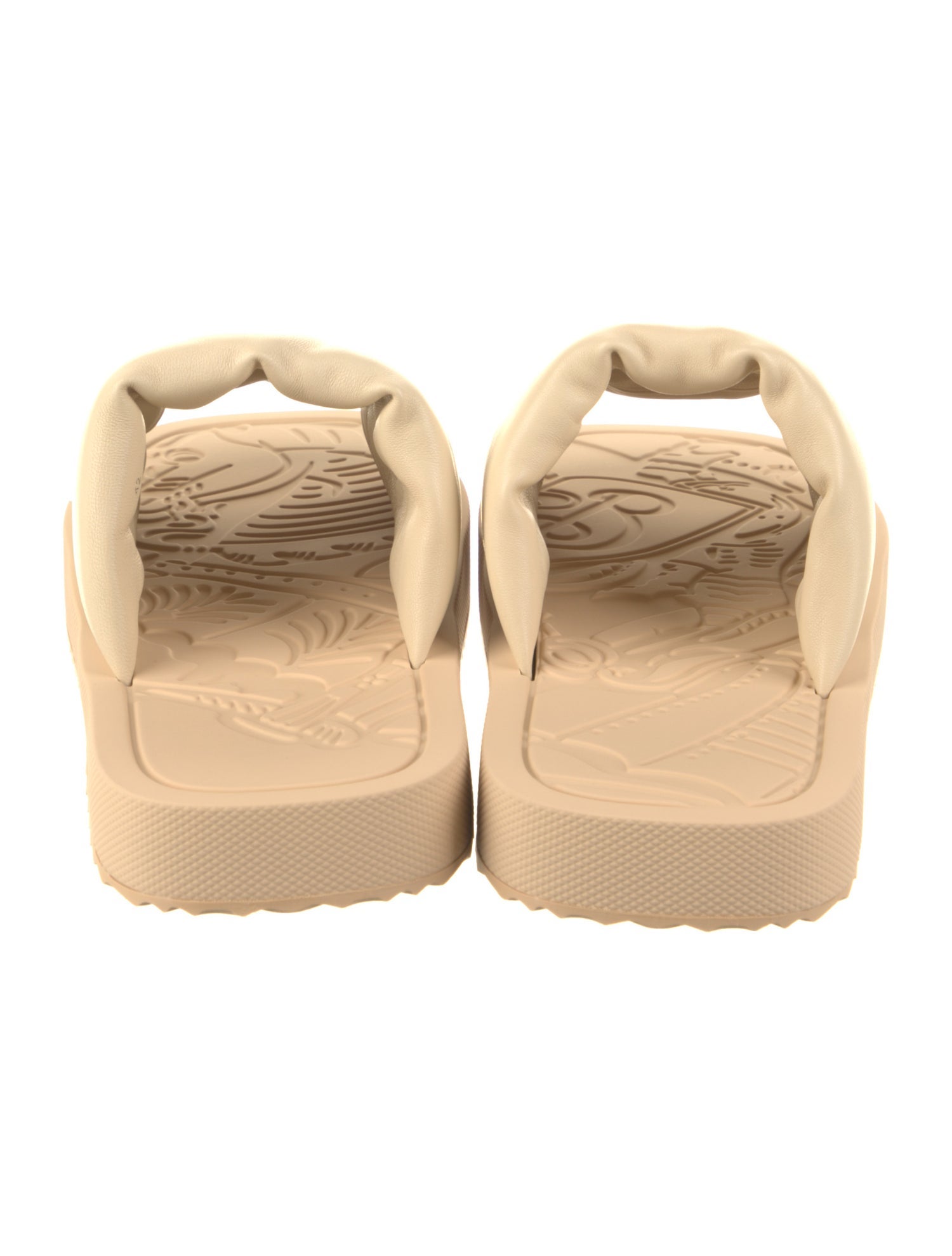 Burberry Leather Slides