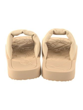 Burberry Leather Slides