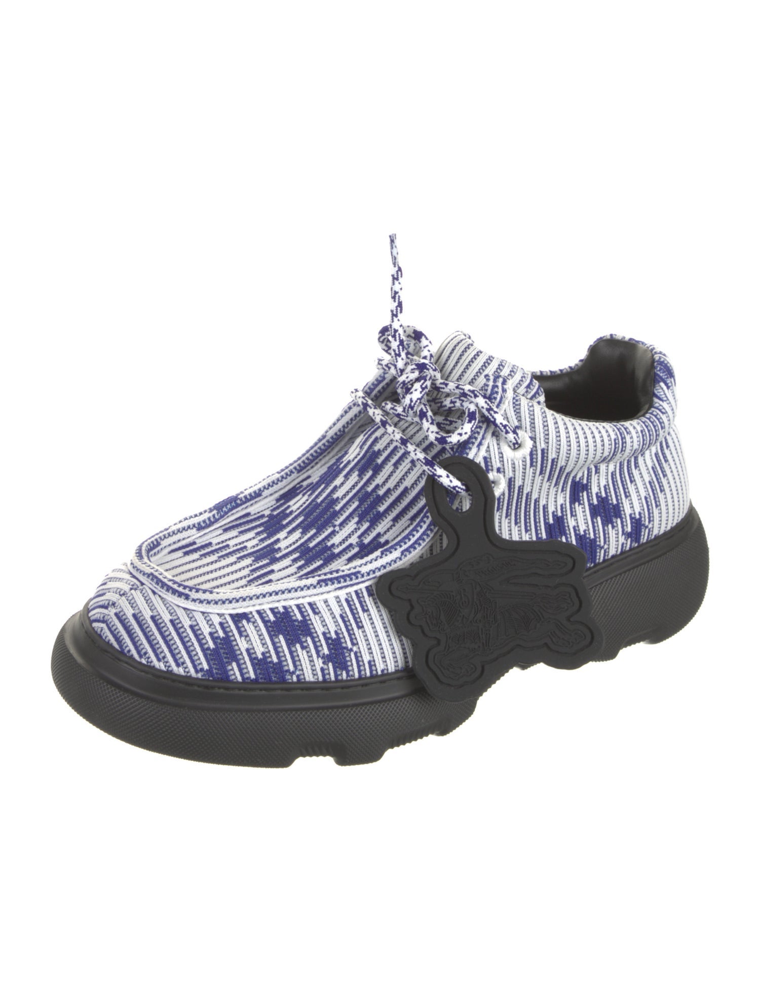 Burberry Plaid Print Lace-Up Boots w/ Tags