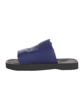 Burberry Prorsum Leather Slides