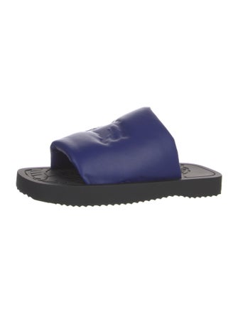 Burberry Prorsum Leather Slides