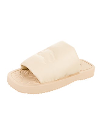 Burberry Leather Slides