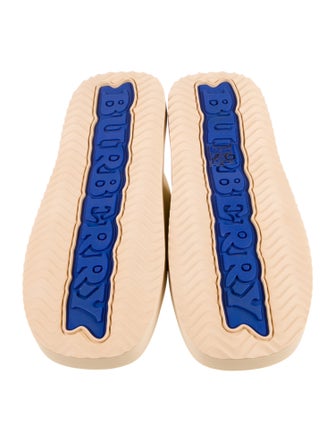Burberry Leather Slides