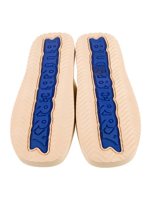 Burberry Leather Slides