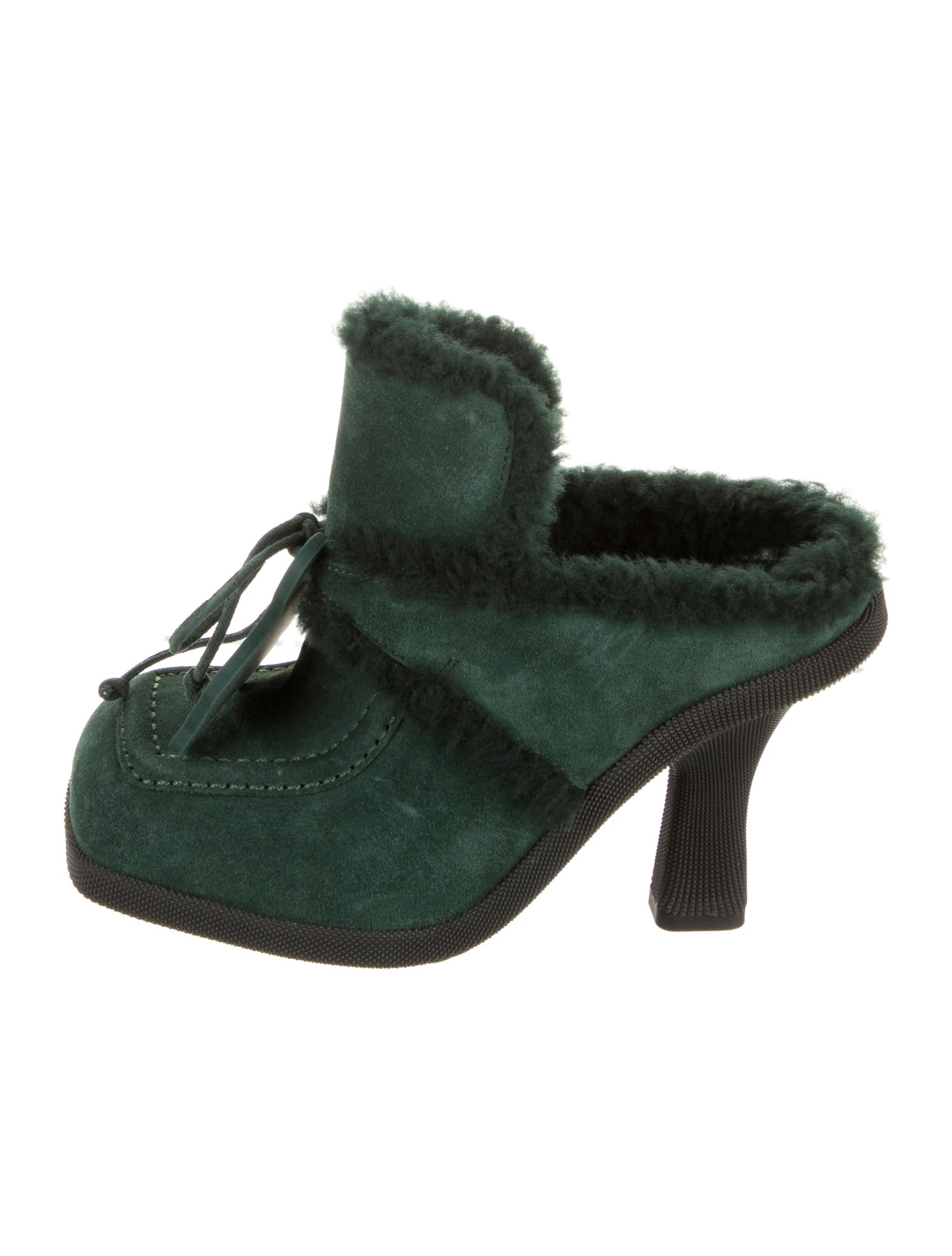 Burberry Suede Mules