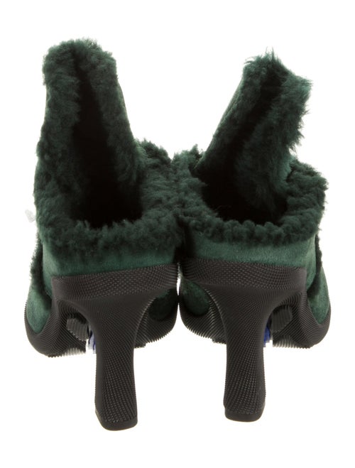 Burberry Suede Mules