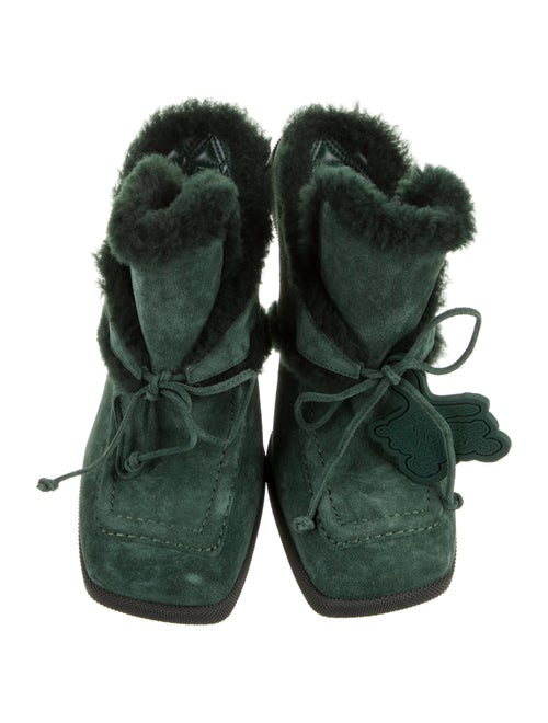 Burberry Suede Mules