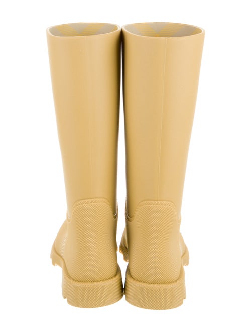 Burberry Prorsum Rubber Printed Rain Boots