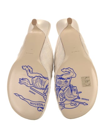 Burberry Prorsum Leather Mules