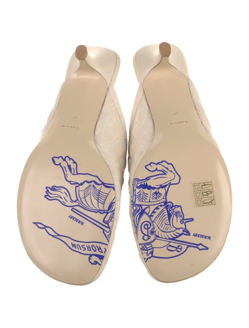 Burberry Prorsum Leather Mules