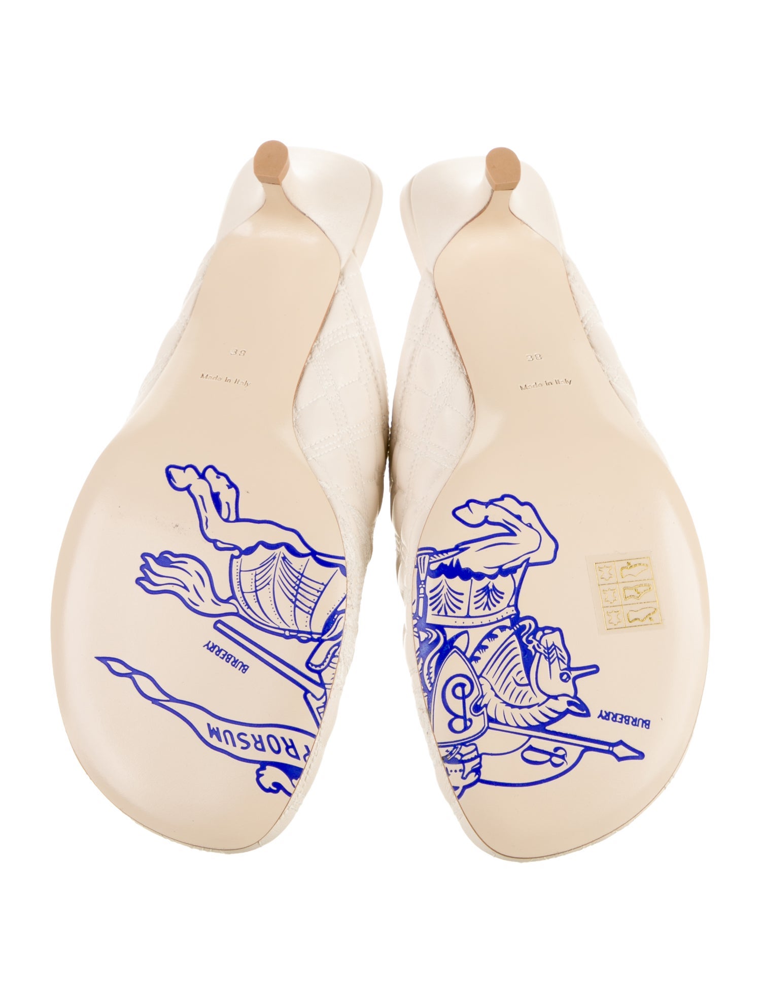 Burberry Prorsum Leather Mules