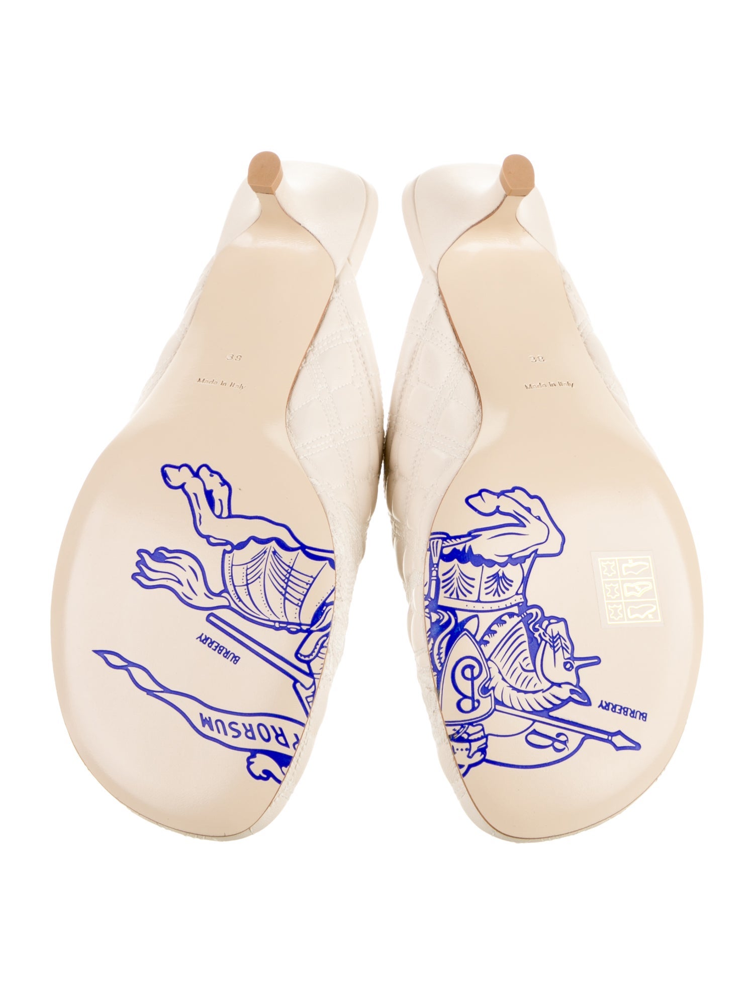 Burberry Prorsum Leather Mules