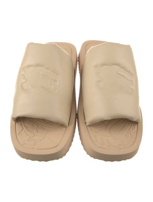 Burberry Leather Slides