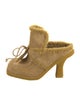Burberry Prorsum Suede Mules