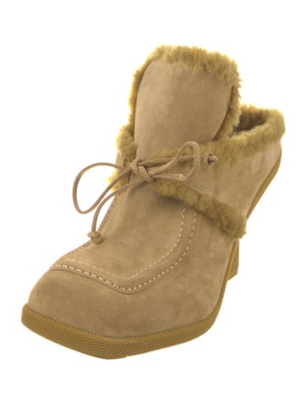 Burberry Prorsum Suede Mules