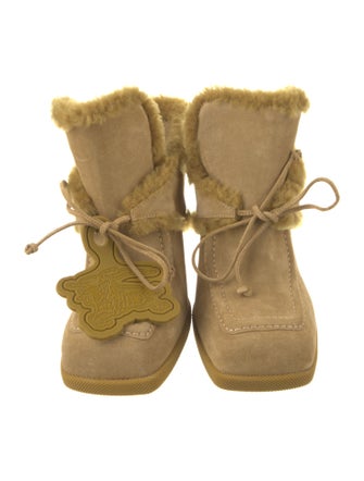 Burberry Prorsum Suede Mules