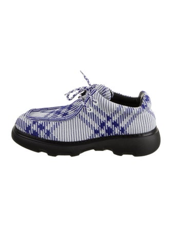 Burberry Prorsum Printed Lace-Up Boots