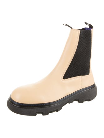 Burberry Prorsum Leather Chelsea Boots