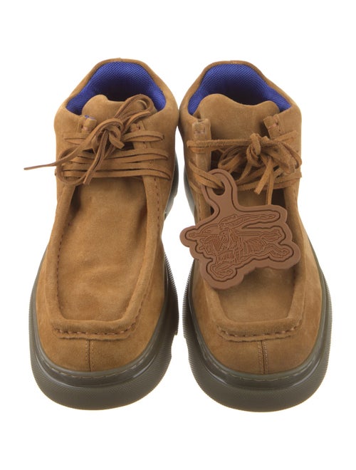 Burberry Prorsum Suede Lace-Up Boots