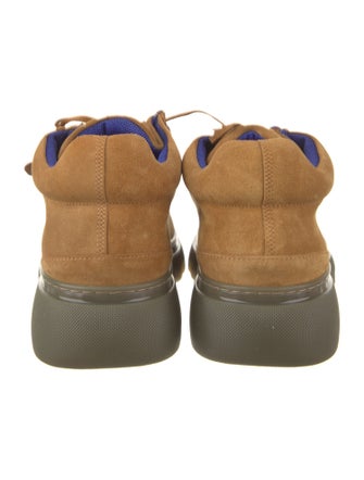 Burberry Prorsum Suede Lace-Up Boots