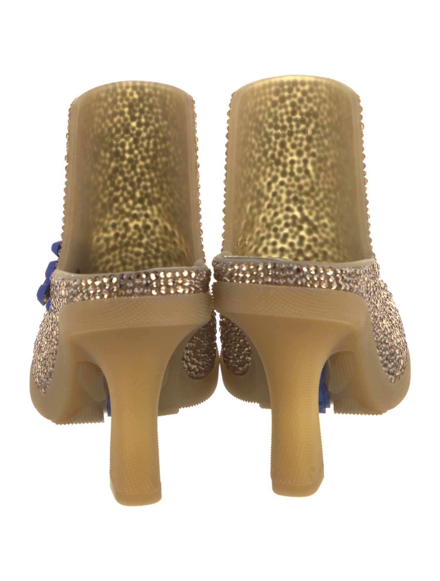 Burberry Crystal Patterned Mules