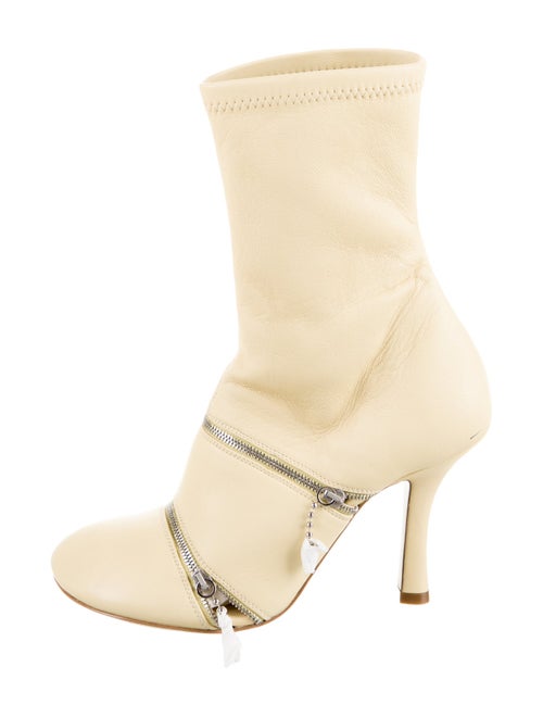 Burberry Prorsum Leather Sock Boots