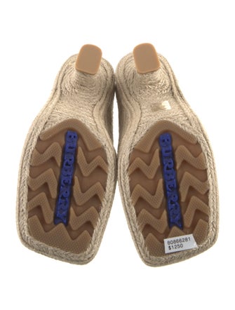 Burberry Patterned Mules