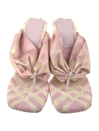 Burberry Printed Slides