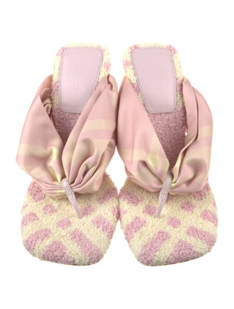 Burberry Printed Slides