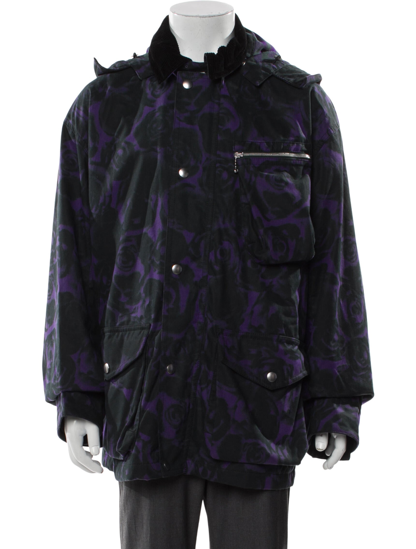 Burberry Prorsum Printed Parka