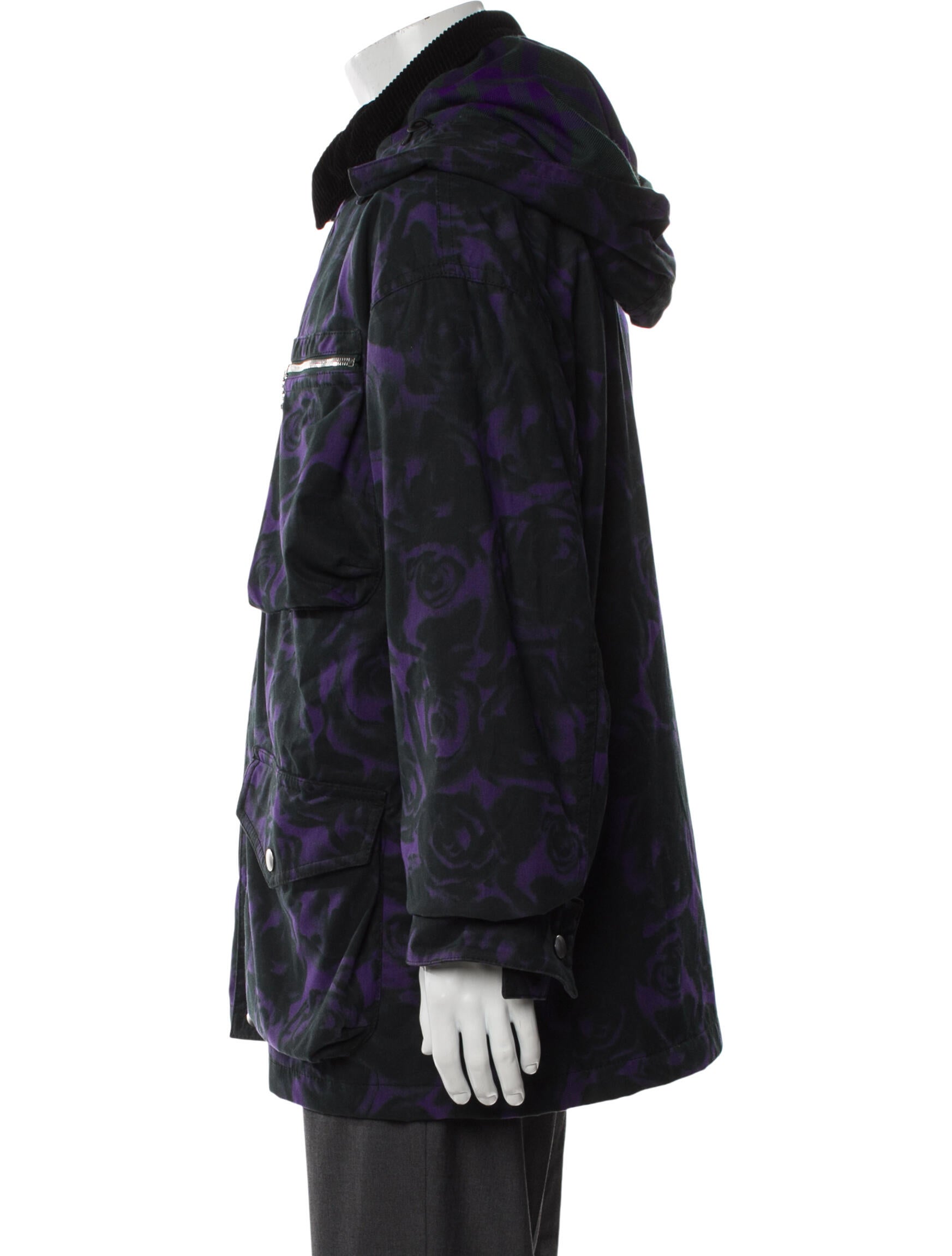 Burberry Prorsum Printed Parka