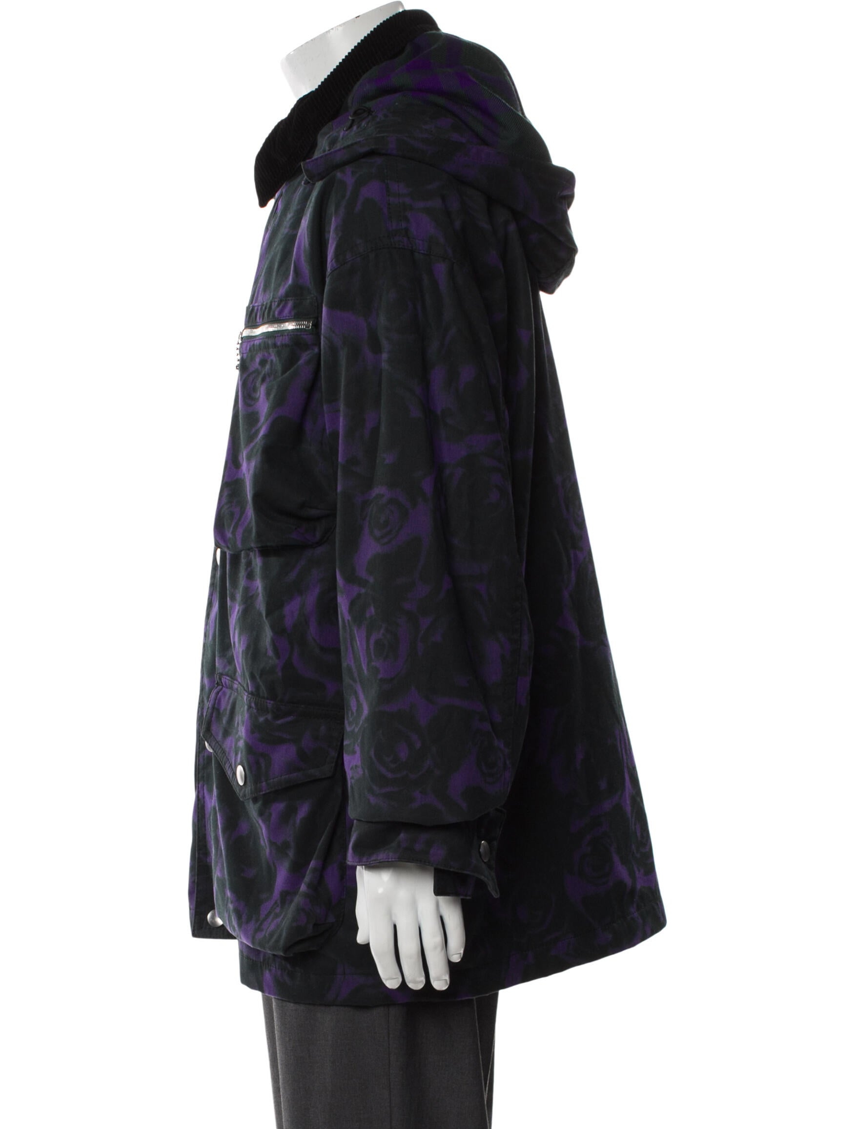 Burberry Prorsum Printed Utility Jacket w/ Tags