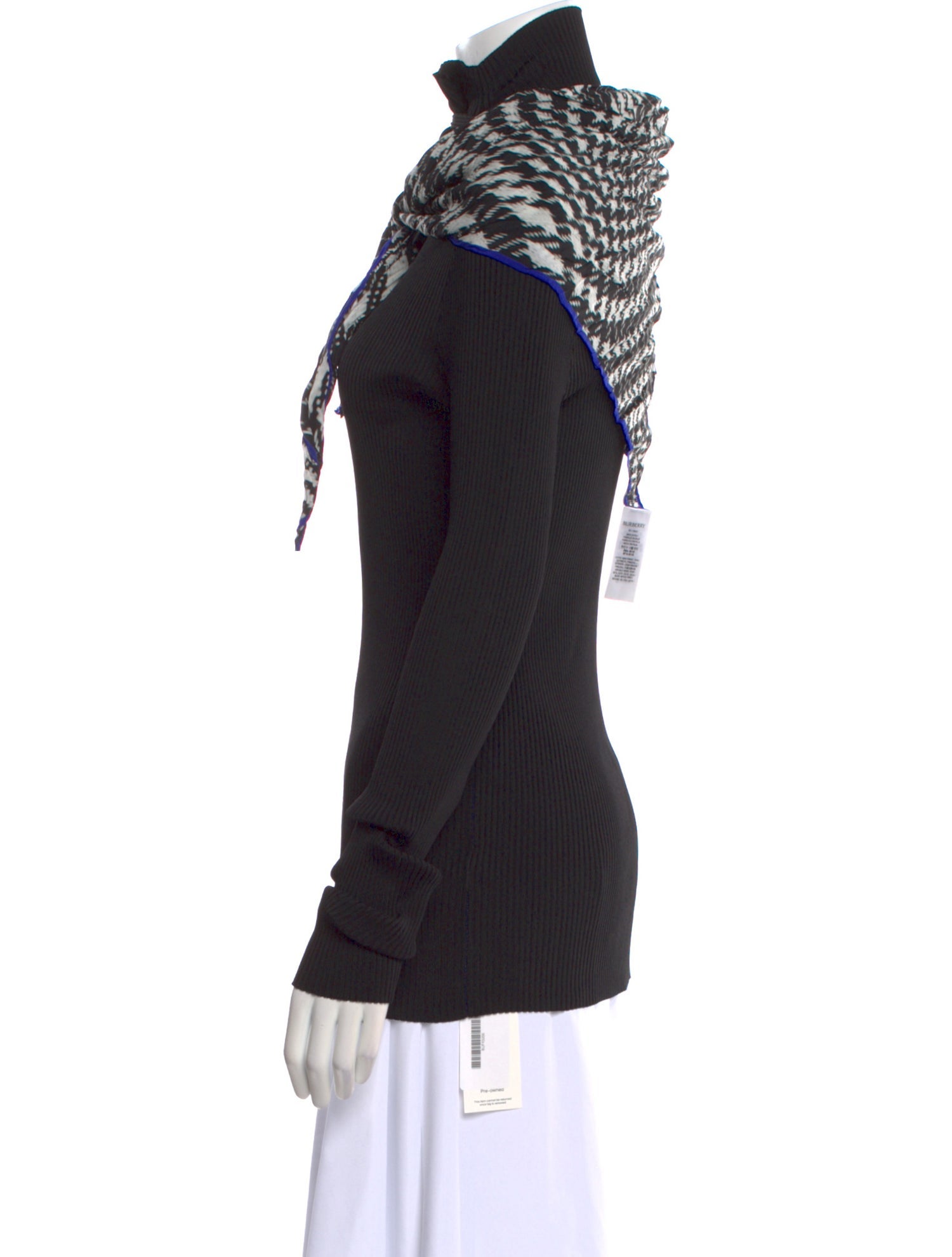 Burberry Cowl Neck Sweater w/ Tags