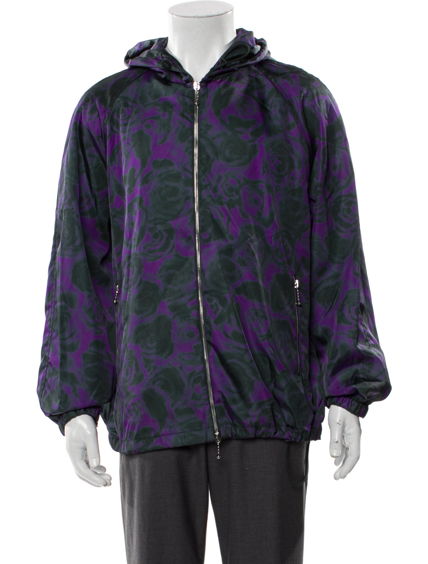 Burberry Prorsum Floral Print Windbreaker w/ Tags
