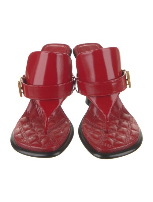 Burberry Leather Slides