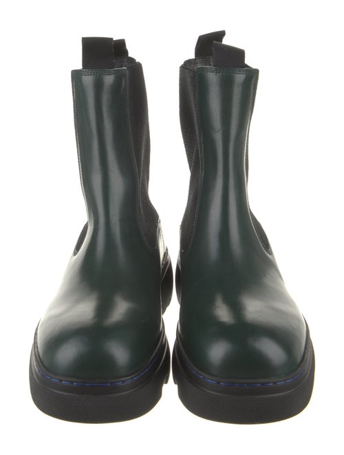 Burberry Leather Chelsea Boots