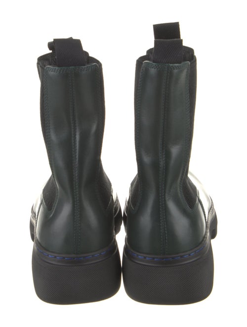 Burberry Leather Chelsea Boots