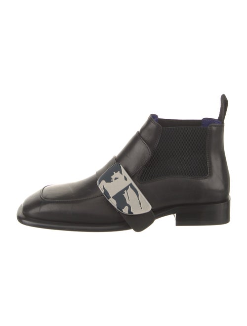 Burberry Leather Chelsea Boots